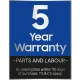 5 Year Complimentary Warranty